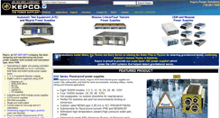 Desktop Screenshot of kepcopower.com